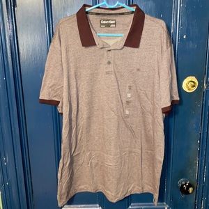 Men’s XXL Cotton Calvin Klein Short Sleeve Polo